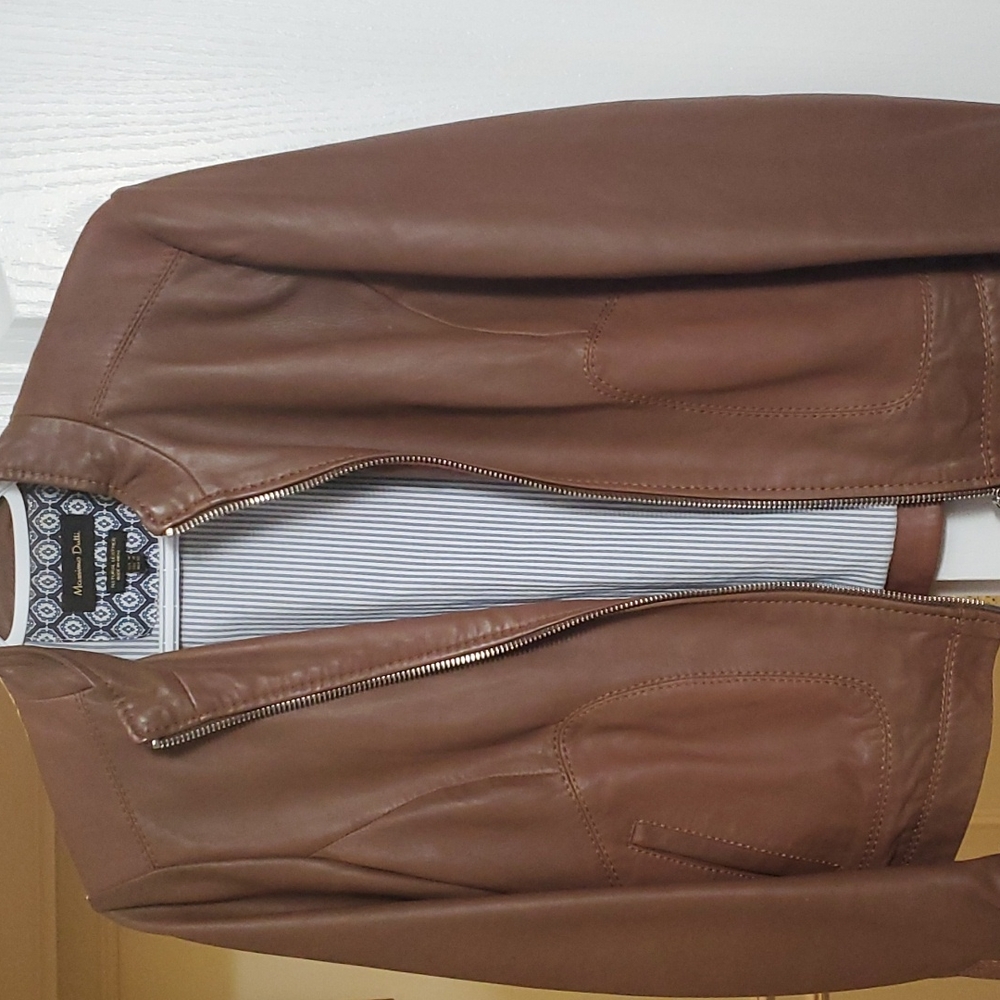 Genuine leather jacket